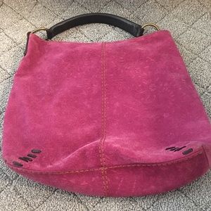 Lucky Brand suede purse
